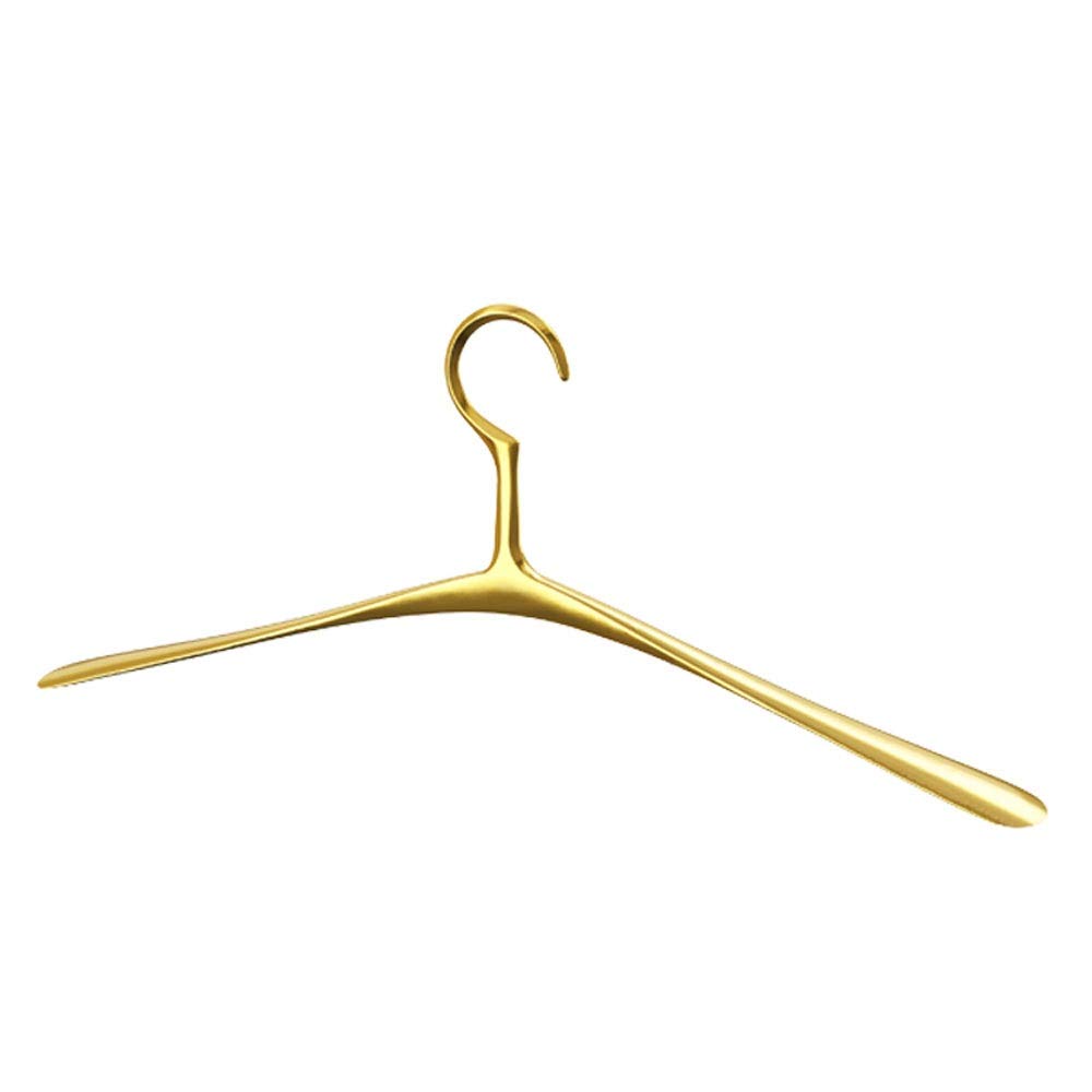 GONMDOPY Coat Hangers,Aluminumy Clothing Hanger, Household Seamless Hanging Clothes Support, Space Saving