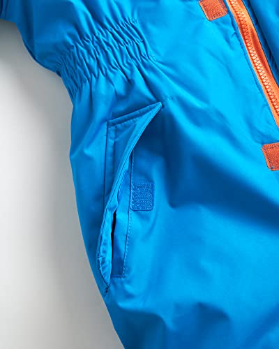 Wippette Boys? Snowsuit ? Waterproof Insulated Fleece Lined Jumpsuit ? Winter Pram Snowmobile Ski Suit Coveralls (18M-7), Size 6, Blue #TOP3