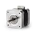 Stepper Motor Nema 17, 3 PCS Nema 17 Stepper Motor 4-Lead 1.8 Deg 40N.cm Holding Torque 1.7A 42 Motor for 3D Printer Hobby CNC Router XYZ by Beauty Star