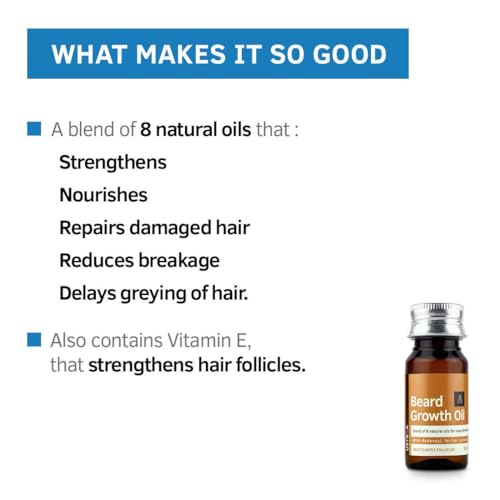 Ustraa Beard Growth Oil - 35ml for Thicker, Fuller Beards - Image 5