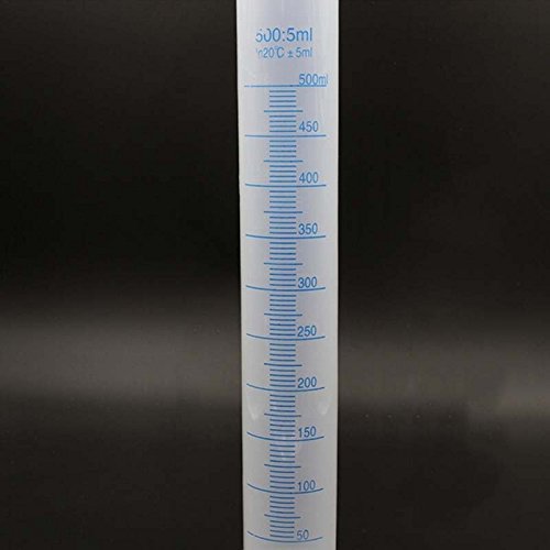 Amazon | メスシリンダー プラスチック 500ml | シリンダー | 産業 