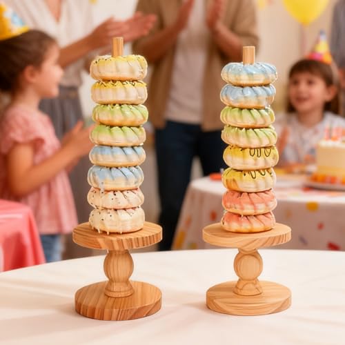 Support à beignets avec construction robuste pour fournitures de fête - 5