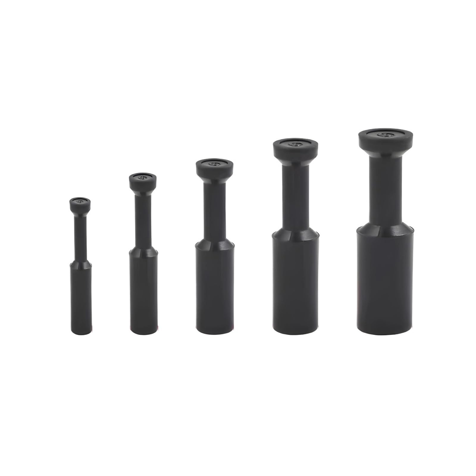 Wenwendianzi 10Pcs Pp-Black Push In Hose Quick Couping Od 4Mm 6Mm 8Mm 10Mm 12Mm(,Od 4Mm)