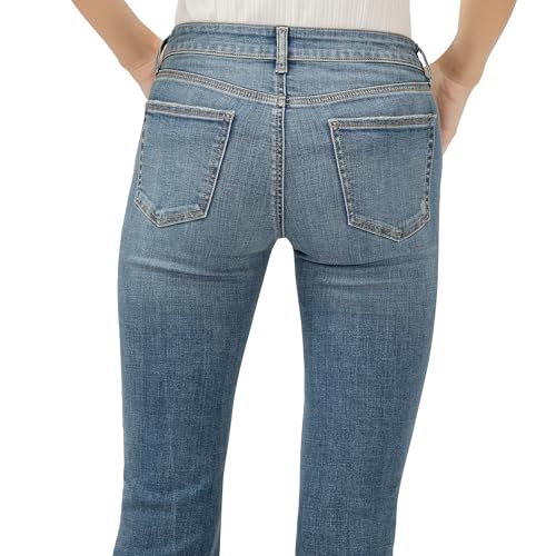 Silver Jeans Co. Womens Be Low Low Rise Flare Jeans4