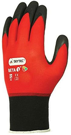 Skytec Gloves SKY50-XXL Beta 1 Glove, XX-Large, Red/Black pack of 2
