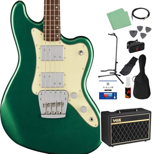 Squier by Fender Paranormal Rascal Bass HH Sherwood Green x[X S12_Zbg yVOXAvtz XJ 30C` V[gXP[ XNC[/XNCA