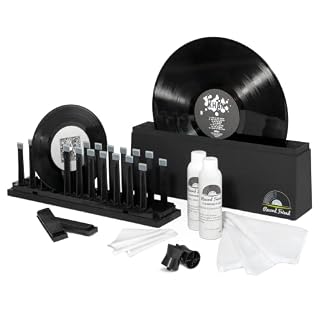Big Fudge Kit Nettoyage Vinyles – Machine à Laver pour Vinyle avec Solution de Lavage Vinyle, Brosse Intégrée, Rack de Séchage – Nettoyeur a Disque Professionnel - Les Beatles, Paul McCartney, John Lennon, RIngo Starr, George Harrison