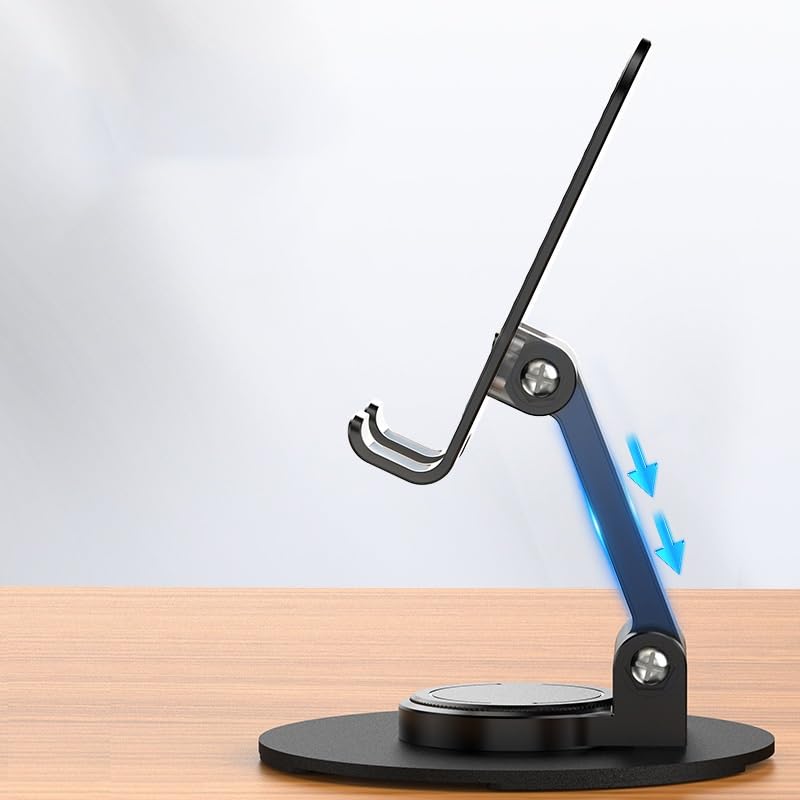 Support de téléphone portable rotatif et pliable antidérapant multifonction