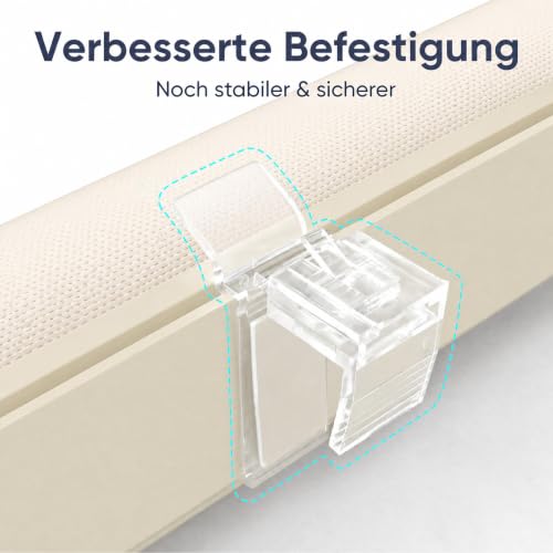 Sekey Doppelrollo Klemmfix ohne Bohren für Fenster – Ansicht 5