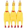 LEGEND SANDY Screaming Chicken Dog Toys – Value 3 Pack