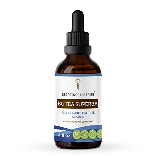 Butea Superba Alcohol-Free Tincture Extract, Wildcrafted Butea Superba (Butea Superba) Dried Root (4 Fl Oz)