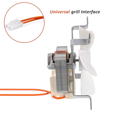 Image of Hisencn Grill Induction Fan Kit, 110V PA66, for Pit Boss and Traeger Grills
