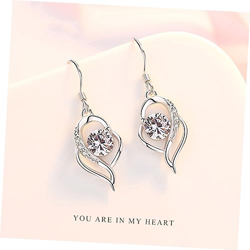 Boucles d'oreilles blanches légères solution anti-douleur pour lobes sensibles - 7