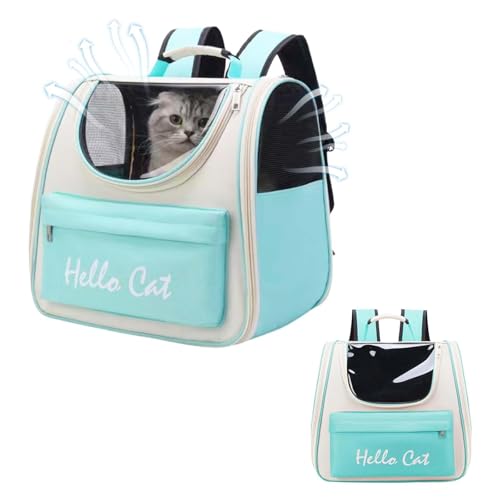 Mochilapara Mascotas,37 cm x 25 cm x 34 cm Mochilaparagatosy Perros,Mochilapara Mascotas pequeñas,Mochilaparagatosy Cachorros,Mochilaparagatos,Adecuado paragatosy Perros pequeños