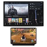 TWRAPS Front & Rear Screen Protectors for Tesla Model X/S 2023 2024, Clear HD | 9H PET Ultra Tough Shockproof Screen Saver Cover, Touchscreen Infotainment Display Protective Foil Guard