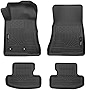 Husky Liners 99371 Black Weatherbeater Front & 2nd Seat Floor Liners Fits 2015-2019 Ford Mustang