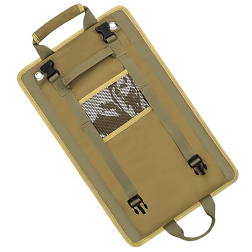 OSALADI Rollo kit de herramientas de electricista pesado bolsa de herramientas con ruedas deber vacío tool kit tool bag saco de herramientas pequeña bolsa de herramientas tela oxford Khaki