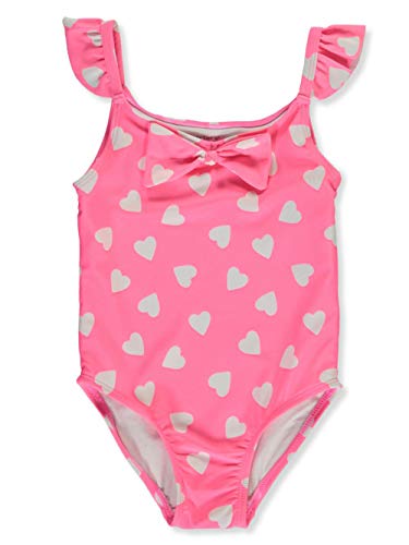Maillot de bain fille rose Carter's 2T anti-irritation motif cœur