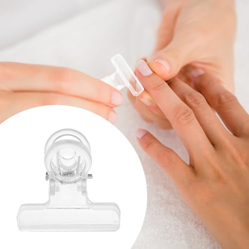 30 clips plásticos para extensión de uñas miniatura 7