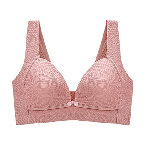 Soutien-gorge d'allaitement anti-compression sans armatures bouton avant 90 C
