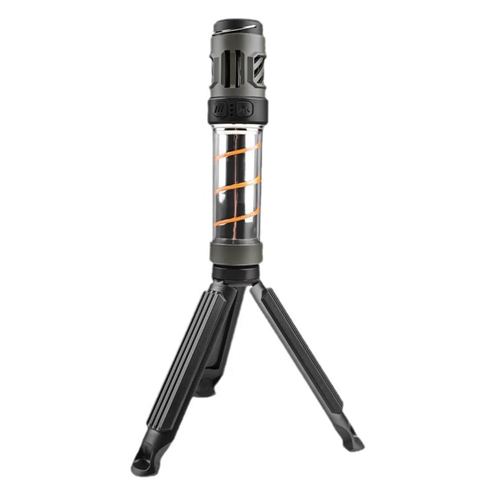 Buqpow As Shown Led Mosquito Repellent Camping Light Outdoor Lighting Flashlight Multi-Functional Camping Light Tripod Camp Light