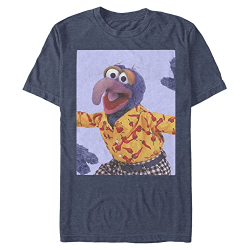 T-shirt Gonzo Muppets Disney vêtement manches courtes homme grande taille 4XL