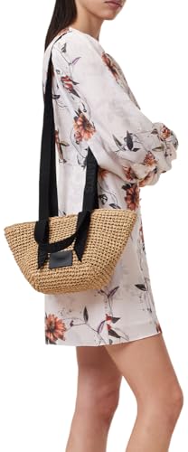 Image of AllSaints Women's Handbags Celayne Mini Tote Almond