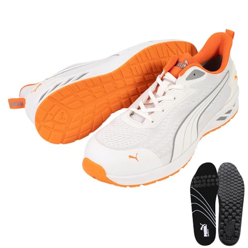 プーマ] 安全靴 グライド ホワイト 26.5cm ローカット 中敷