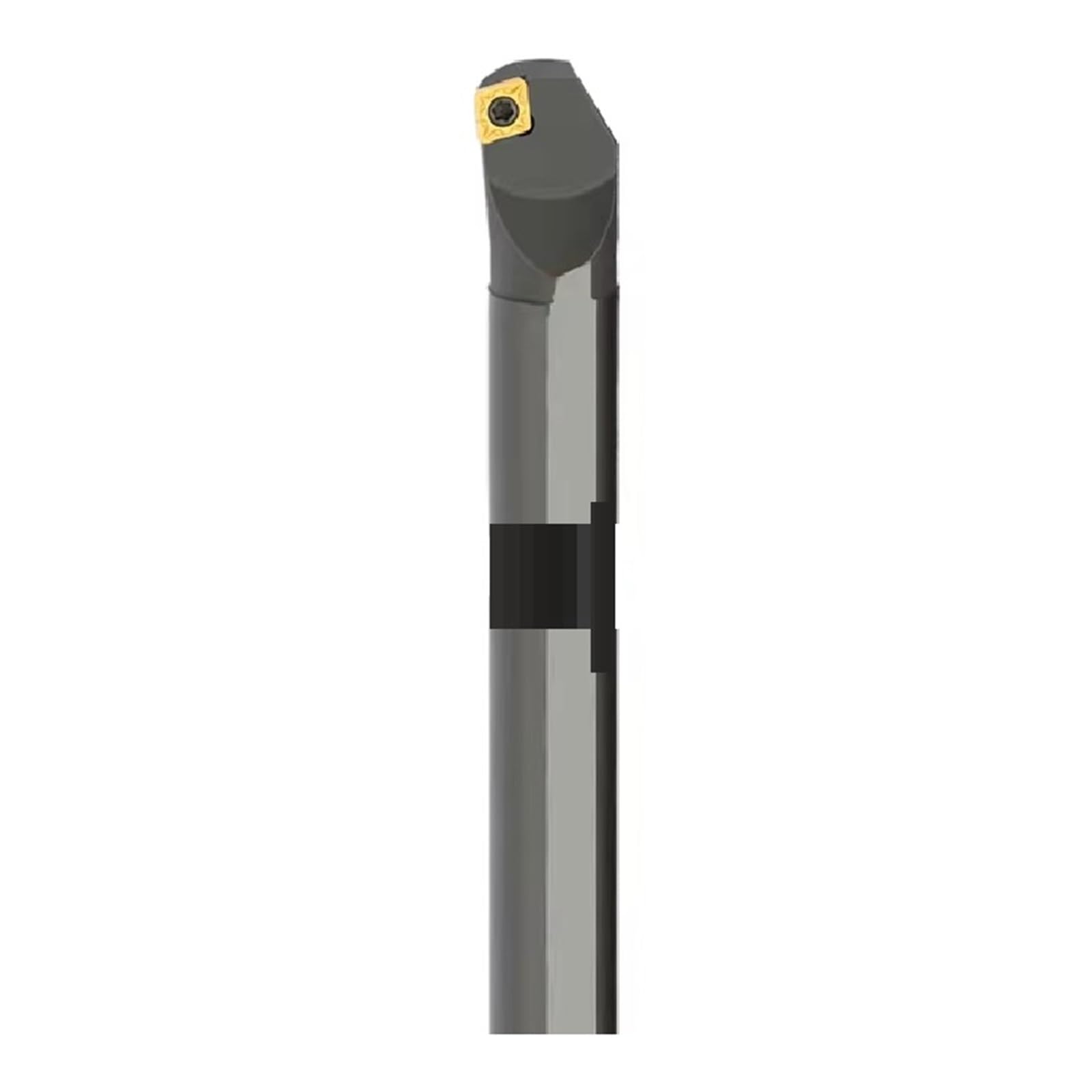 Barre d'alésage SCKCR SCKCL S07K-SCKCR06 S16Q-SCKCR09 S20R-SCKCR12 Porte-outil de tournage intérieur Plaquettes coupe pour tour CNC(S16Q-SCKCL09-L black)