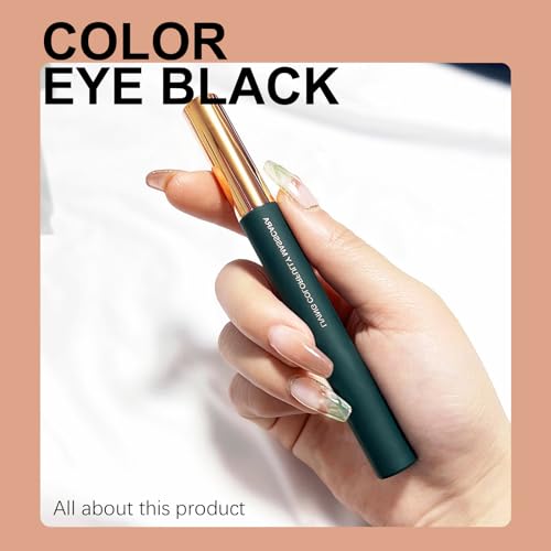 LFCFBH 2PCS Burgundy Mascara, Long Lasting Fiber Mascara Anti-Smear, Waterproof Curling and Volumizing Mascara(Blue, Berry) - Image 8