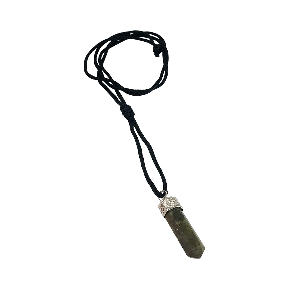 VIE Naturals Pencil Pendant, Labradorite, 25-30mm, One