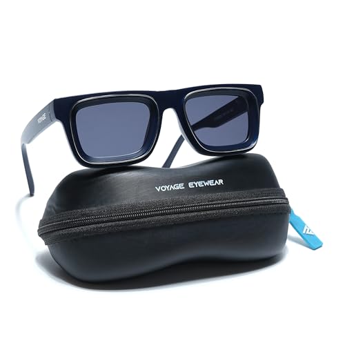 Image of Voyage UV Protected Square Sunglasses for Men & Women