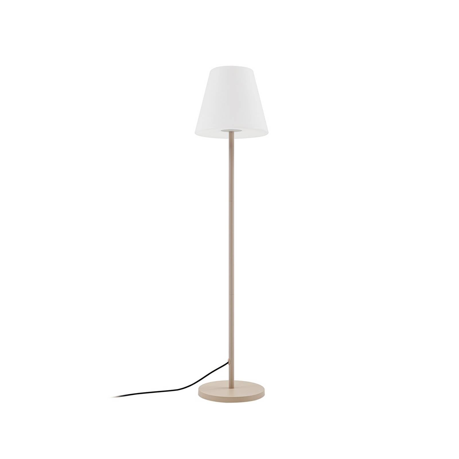 Lucande Luminaire de terrasse Jaimy Beige E27