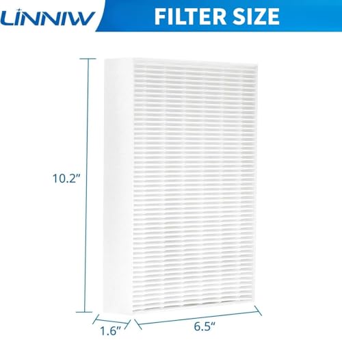 Image of HPA300 Filter R for Honeywell Air Purifier HPA200 HPA100 HPA090 HPA5300 | 6 Pack, HEPA Filter Replacement, Part# HRF-R1 HRF-R2 HRF-R3