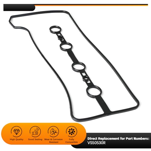 Image of VS50530R Valve Cover Gasket Set, Engine Head Valve Cover Gasket Replacement Compatible with Lexus HS250h Pontiac Vibe Scion tC xB Toyota Camry Corolla Highlander Matrix Solara 2.0L 2.4L