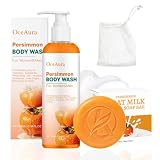 Kaki Seife-Set,Persimmon Body Wash & Persimmon Soap