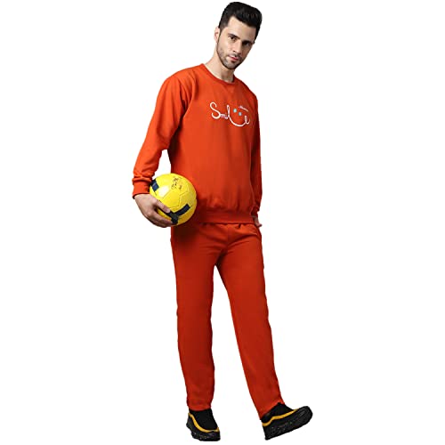Image of Mack Jonney Fleece Printed Tracksuit Co-ord Set for Men-SW 44 LOWER 02-P