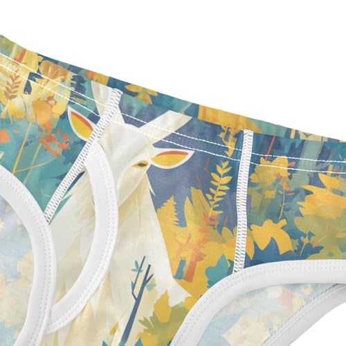 KLL French Farmhouse Goat Boys Toddler Soft Underwear Briefs Cute Undies4