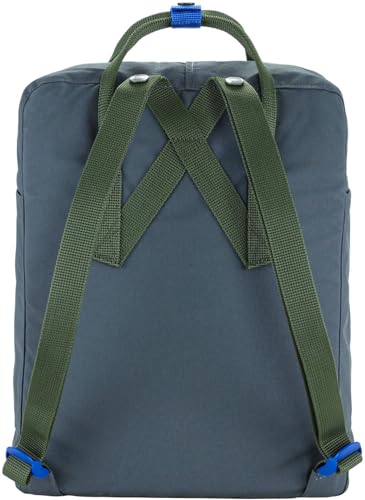 Fjällräven Rucksack Freizeitrucksack Kånken Kånken Koncept Super Grey - Green blaugrau