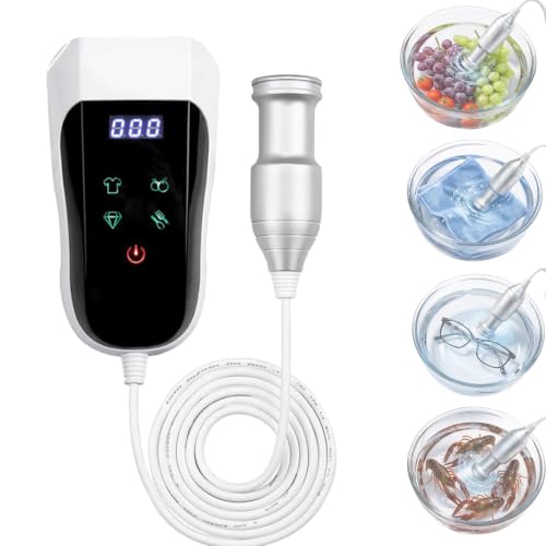 Immersible Ultrasonics Cleaning Wand, Touch Screen & Auto Timer
