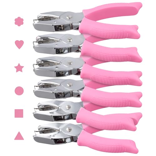 Perforateur de 6,35 mm en lot de 6 pour décorer vos albums scrapbooking