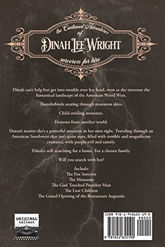 The Chronicles Of Dinah Lee Wright Volume 2: Tales Of An Old West Sorceress steampunk buy now online