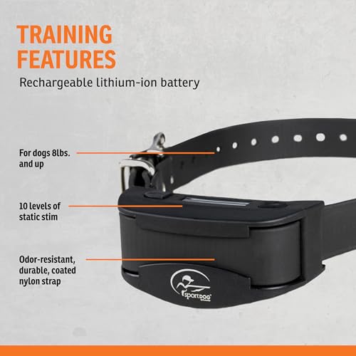 SportDOG NoBark Collar in use outdoors