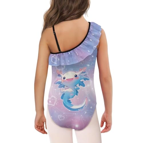 Image of Girls One Piece Swimsuits Size 3-14 Trendy Ruffle Bathing Suit Casual Hawaiian Summer Beach Swimwear
