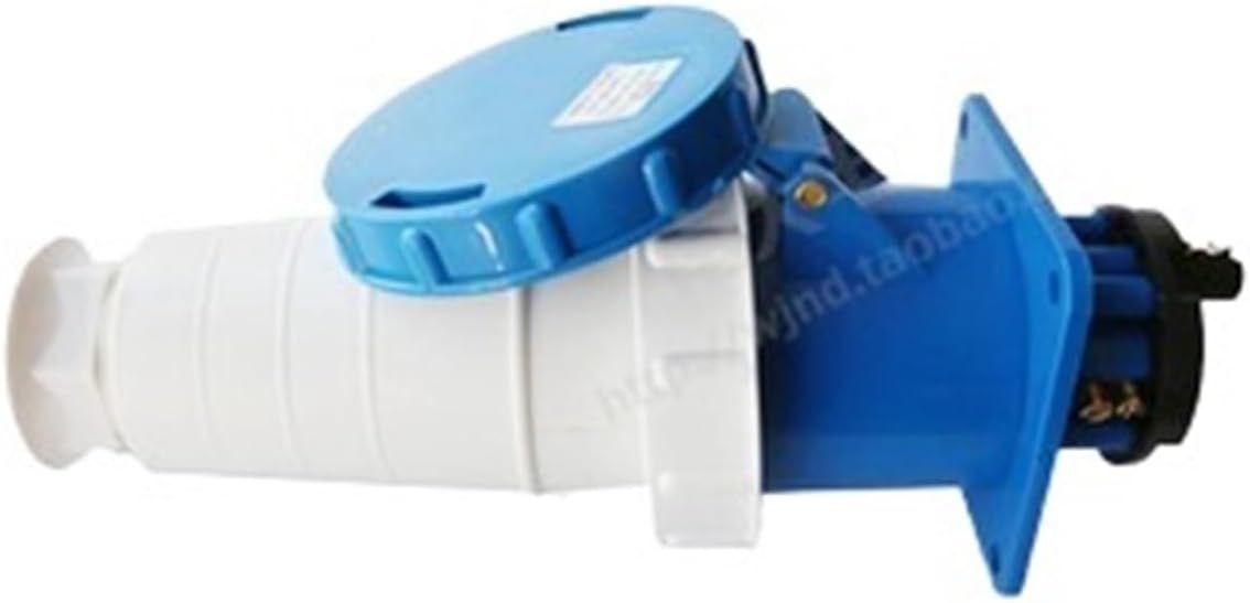 Waterproof Aviation Explosion-Proof Connector Exposed and Concealed Industrial Plug and Socket 3-core 4-core 5-core 63A/125A IP67(4 Core 63a Connector Set)