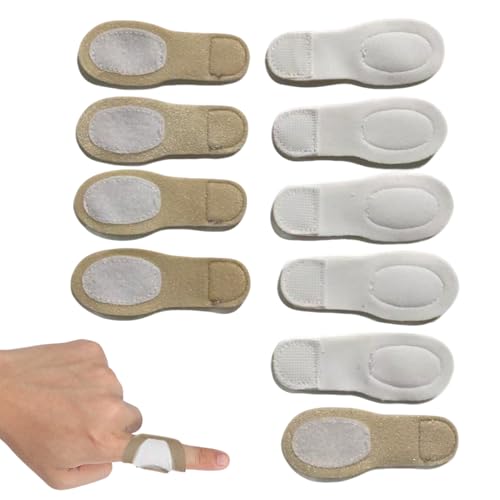 Aceite de ricino para el pulgar, soporte para el pulgar, compresión de aceite de dedos, banda de compresión suave y cómoda, diseño transpirable y ajustable, 10,5 x 4 cm, para relajación, soporte