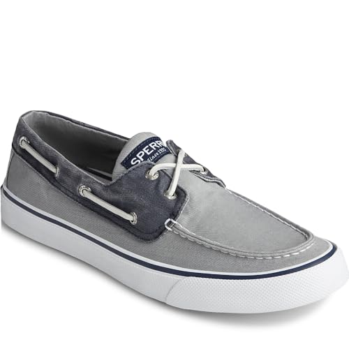 Image of Sperry men's PMC46978 Boat Shoe, Grey Navy, 10