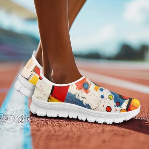Image of Jeiento Cute Dog Women's Casual Slip On Shoes Loafers Sneakers for Women