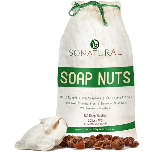 SoNatural Organic Soap Nuts with Wash Bag