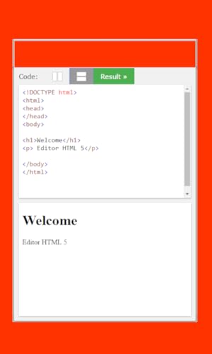 Editor HTML 5
